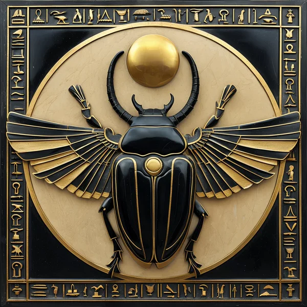 Sacred Scarab Moon