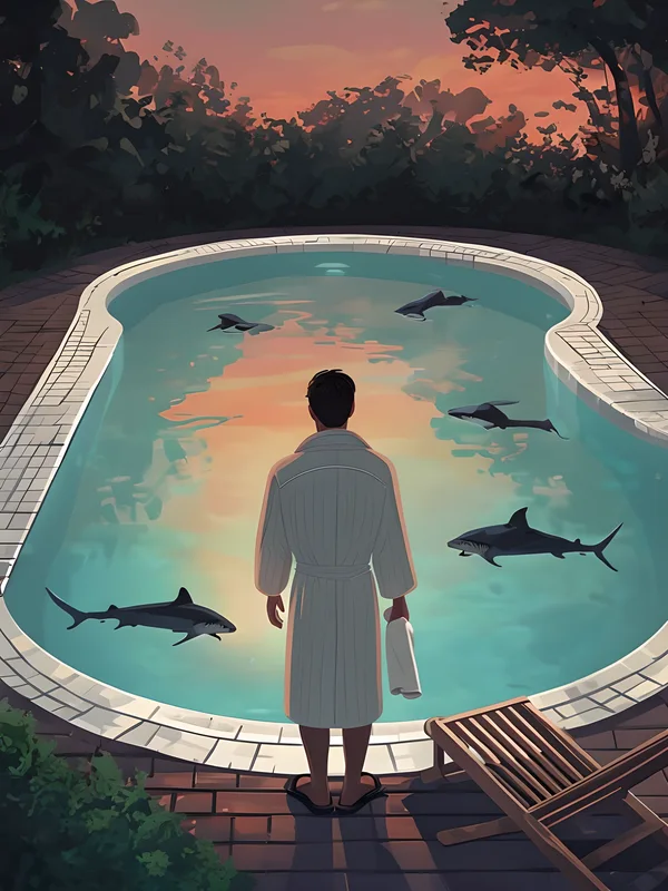 Sunset Pool Dreams