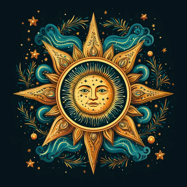 Celestial Sun Mandala