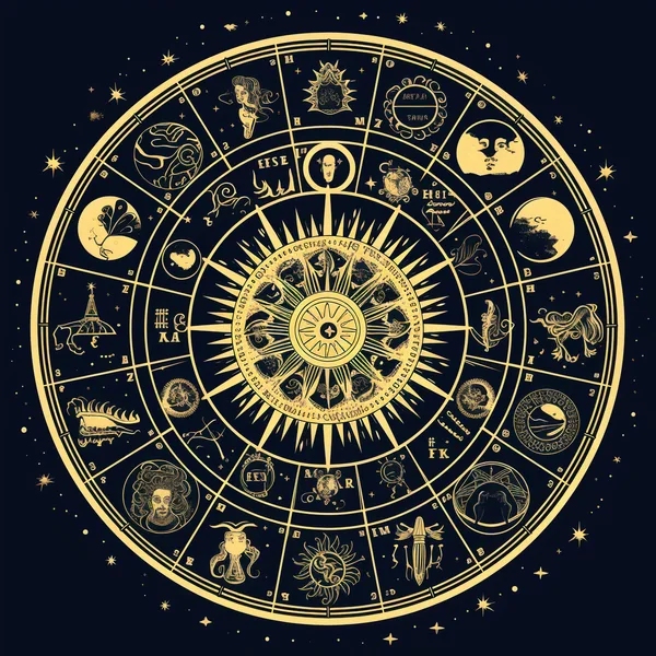 Celestial Zodiac Wheel