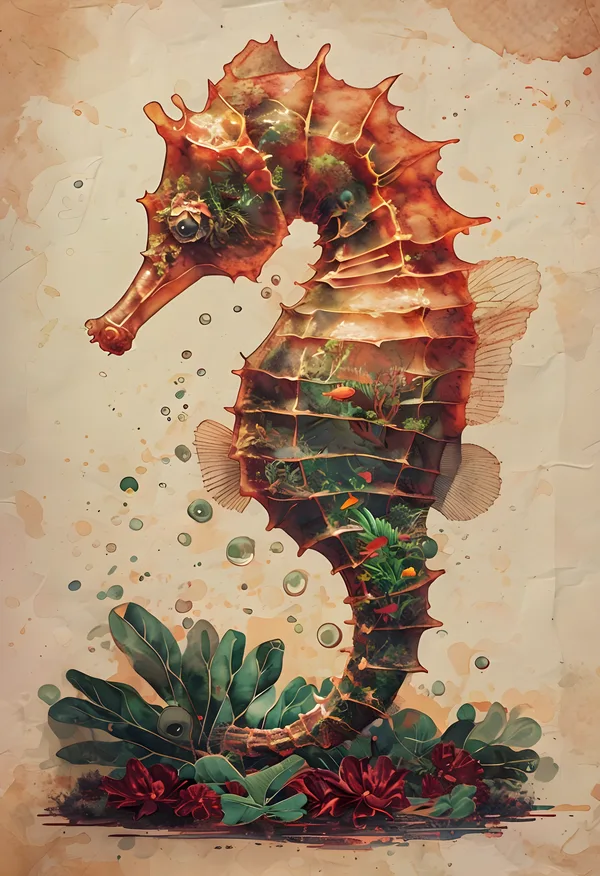 Seahorse Garden Dream