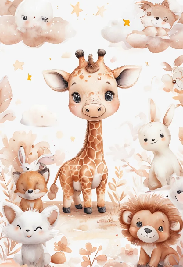 Whimsical Safari Friends