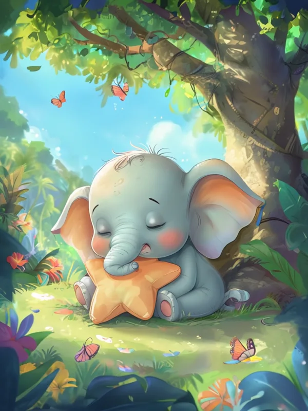 Elephant's Starlight Dreams