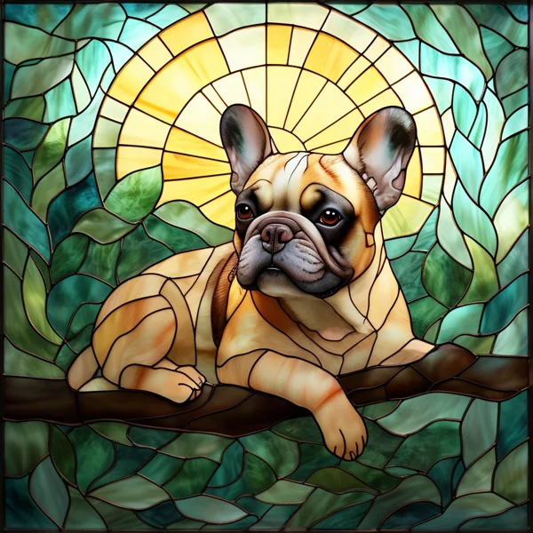 Serene Frenchie Saint