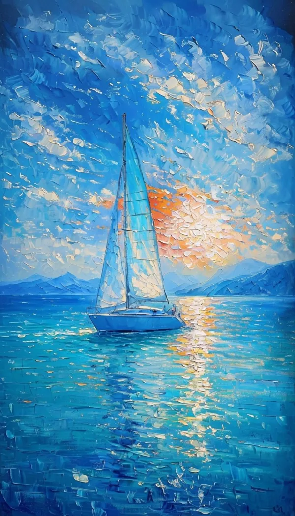 Sailing Into Sunset