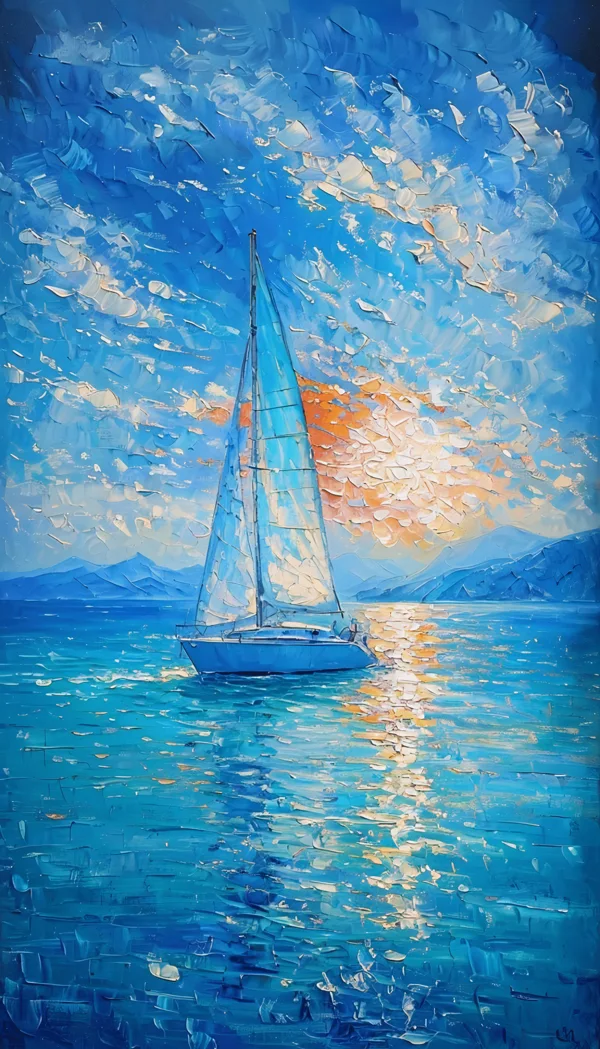 Sailboat at Sunset