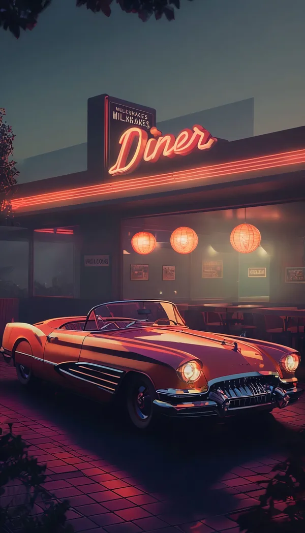 Neon Diner Dreams