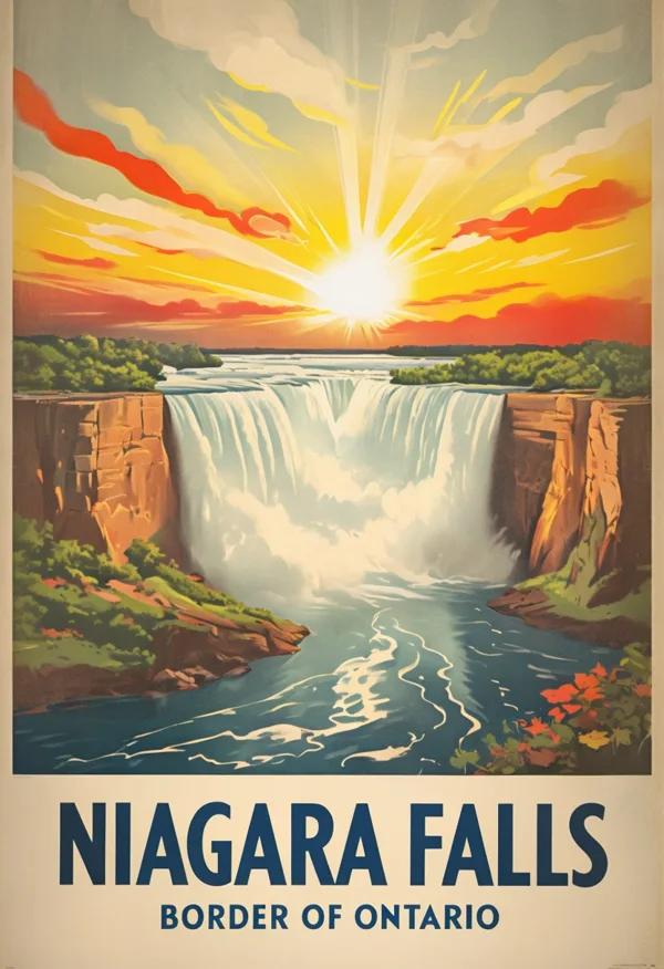 Niagara Falls Sunset