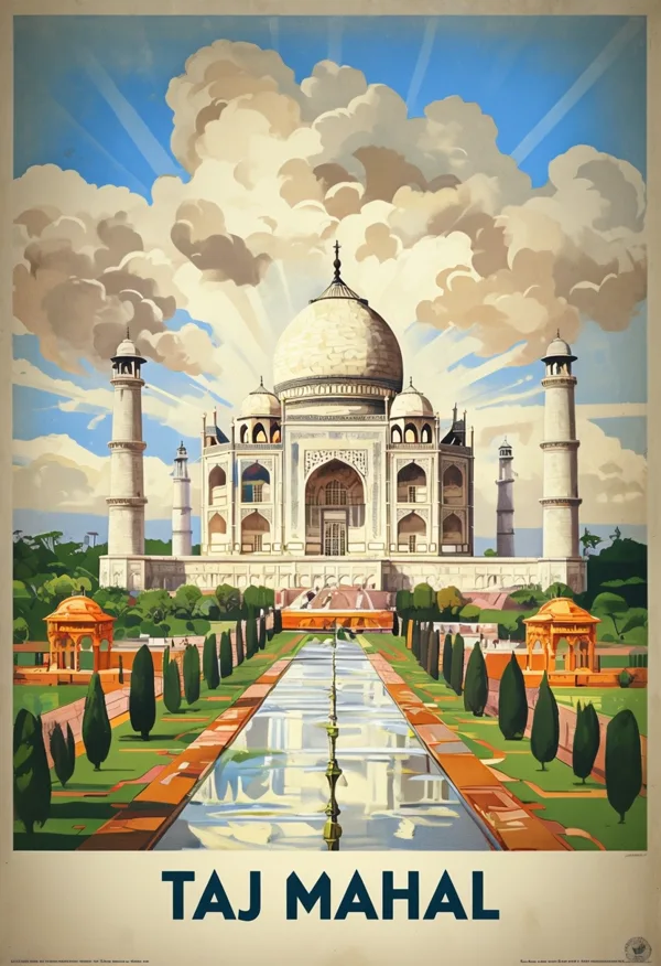 Taj Mahal Splendor