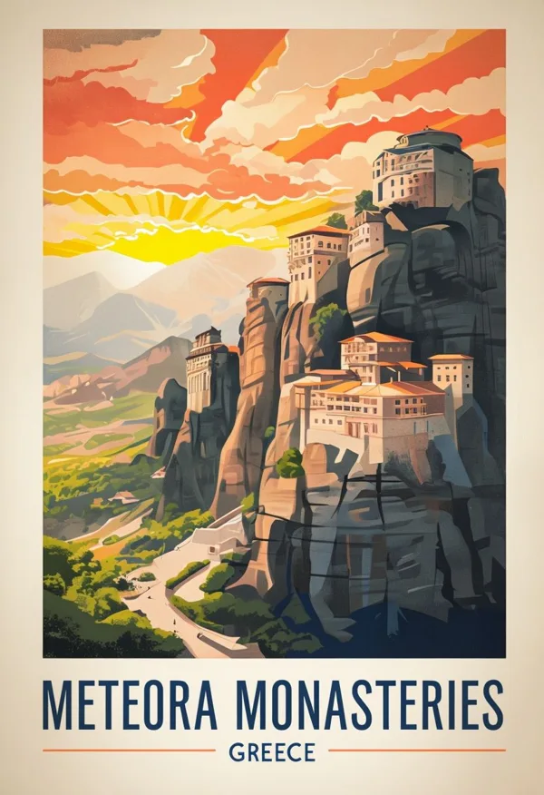 Meteora Monasteries Greece