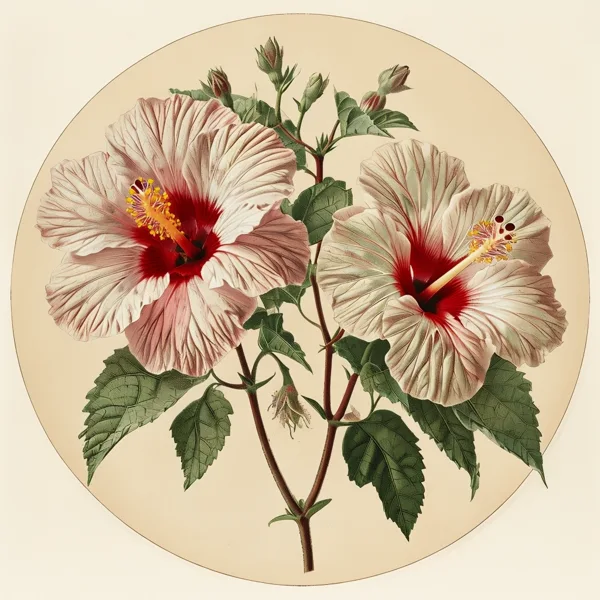 Hibiscus Bloom Study