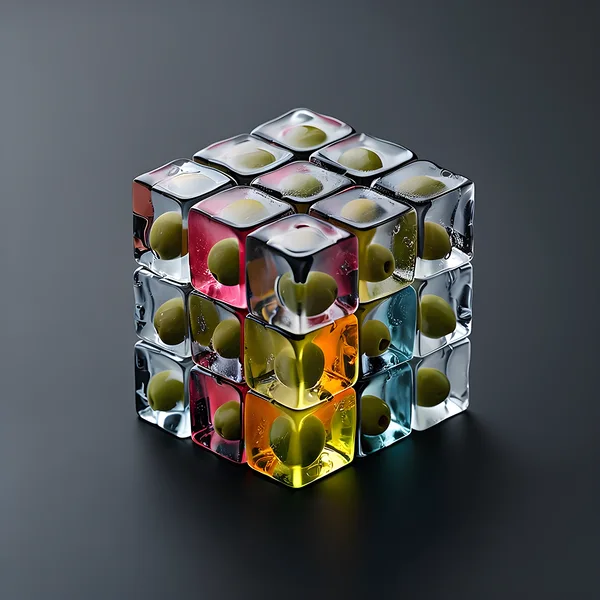 Liquid Prism Cube