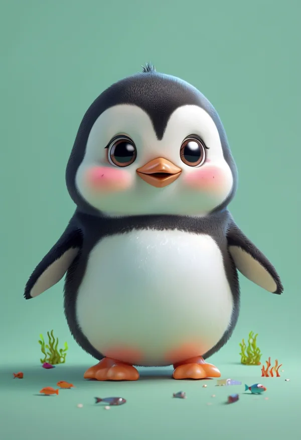 Adorable Penguin Friend
