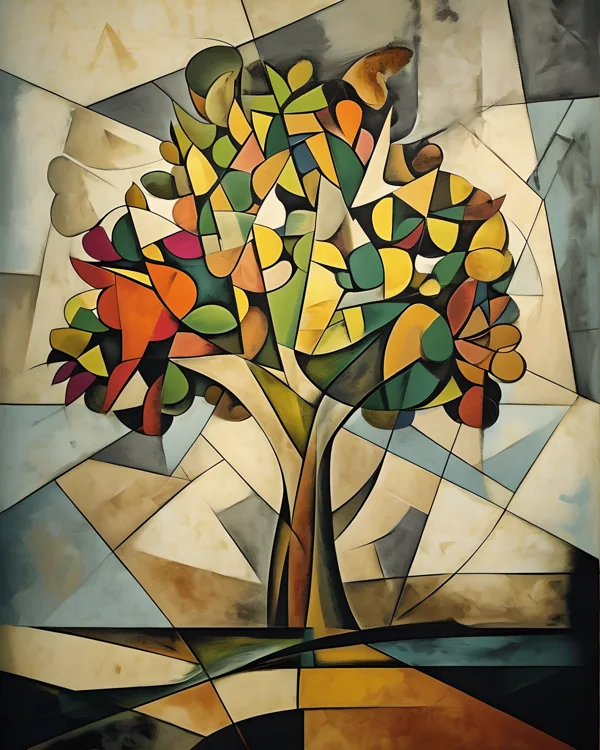 Stained Glass Tree