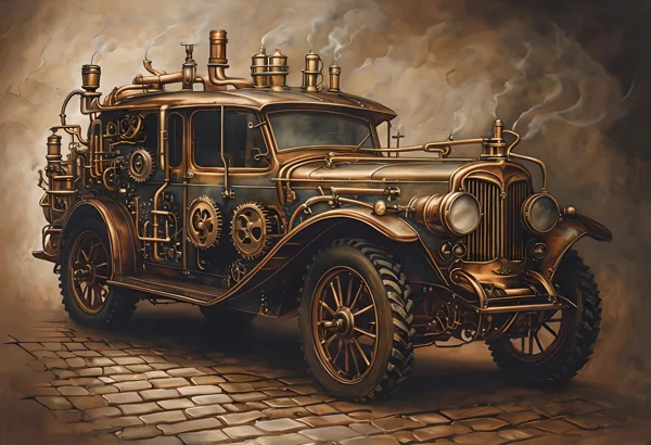 Steampunk Velocity Machine